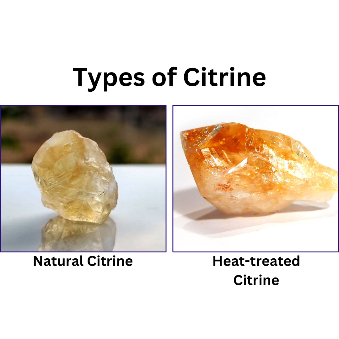 Natural vs. Heat-Treated Citrine